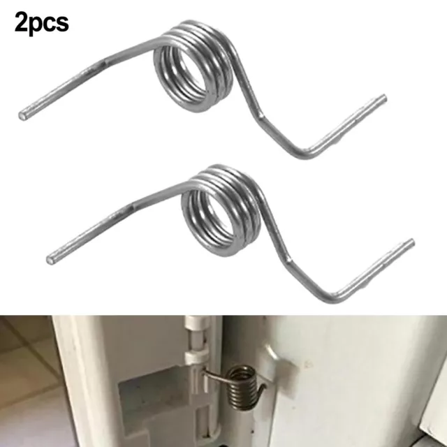 High Quality Silver Door Spring Replacement for Samsung Refrigerator 2 Pack