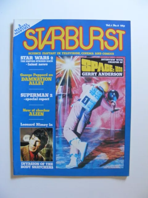 Starburst Magazine No 8 April 1979 Marvel