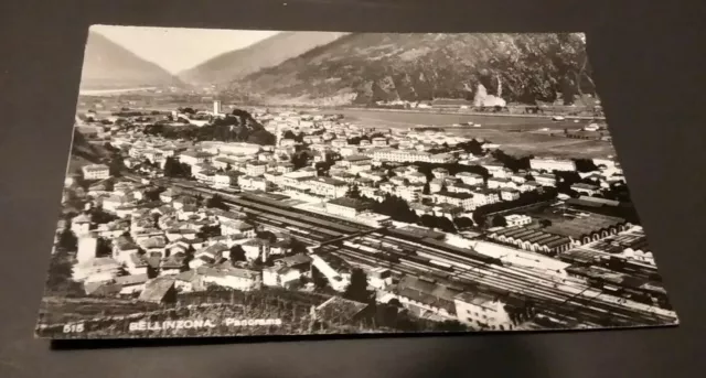 AK Belinzona- Panorama ( Schweiz Kanton Tessin)