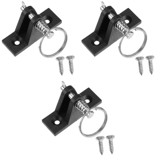3 Pieces Accessoires Pour Auvent Charnière De Pont Support Universel