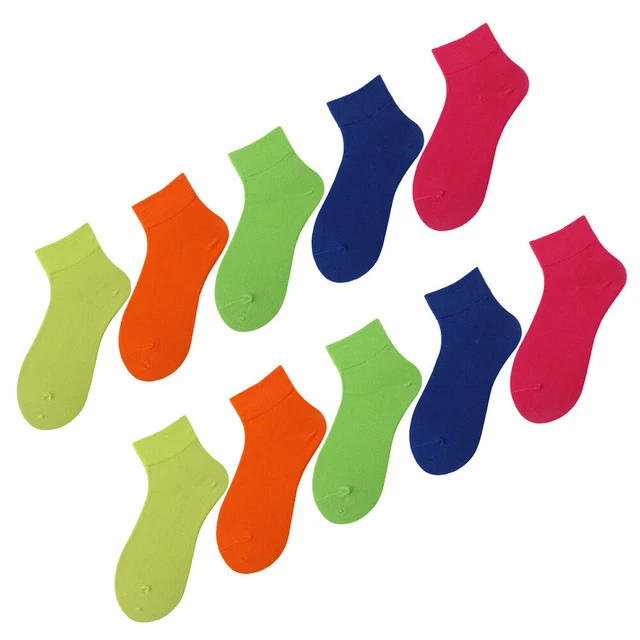 5 Pairs girl cotton socks Chaussettes D'équipage Pour Femmes Chaussettes Court