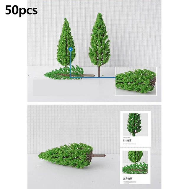 50 Voitures Miniatures HO N Scale - Pour Maquettes Trains Et Dioramas 1:100