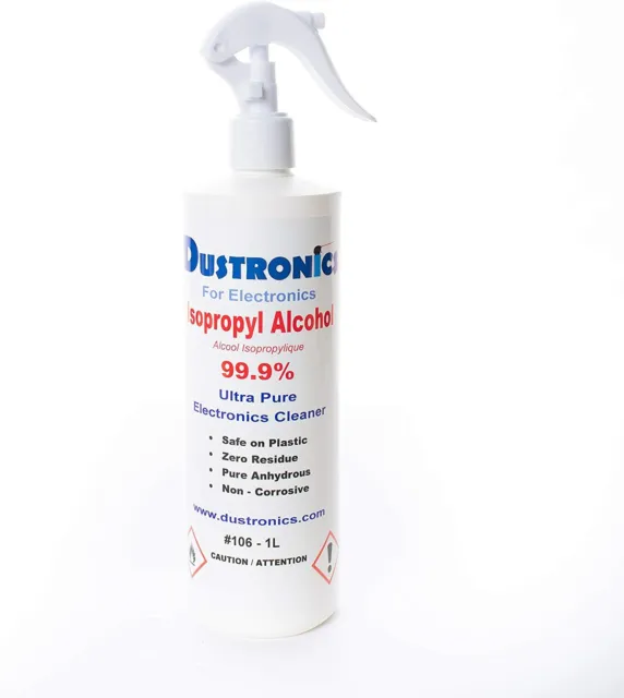 Ultra-Pure Isopropyl Alcohol, 99.9% 500 ML Trigger Spray