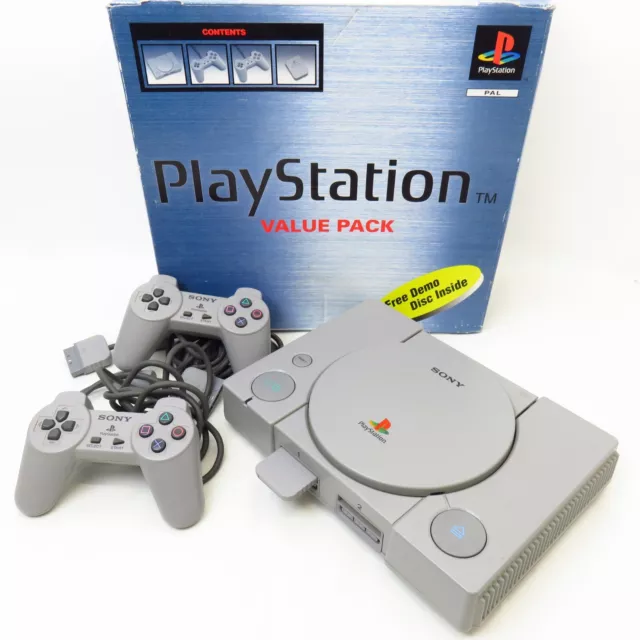PlayStation 1 PS1 Console with 12 Games Bundle PAL