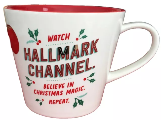 Hallmark Channel Believe in Christmas Magic Repeat Coffee Mug