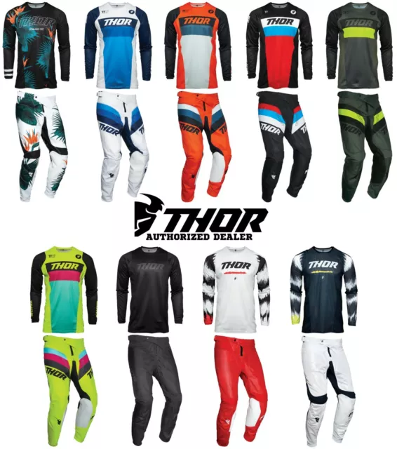 2021 Thor Racing Dirt Bike Gear Pulse / Air Motocross Pants Jersey MX Off Road