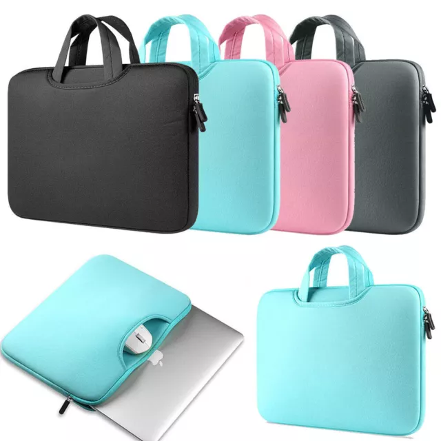 Notebook Sleeve Case Laptop Hand Bag For Macbook 11" 13"15" Mac Air/Pro/Retina