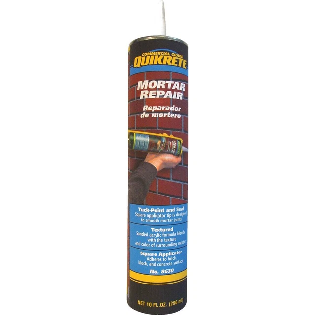 Quikrete Acrylic Ready-To-Use Gray Mortar Sealant, 10 Oz. 8620-09 Quikrete