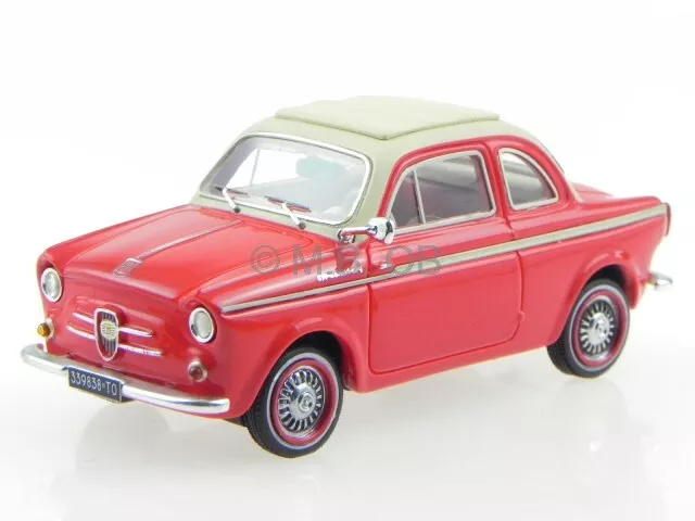 Fiat 500 NSU Weinsberg 1961 rouge véhicule miniature pr0021 PremiumX 1:43