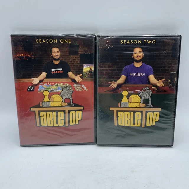 TABLETOP WEB SERIES Season 1 & 2 (DVD) Wil Wheaton Geek & Sundry