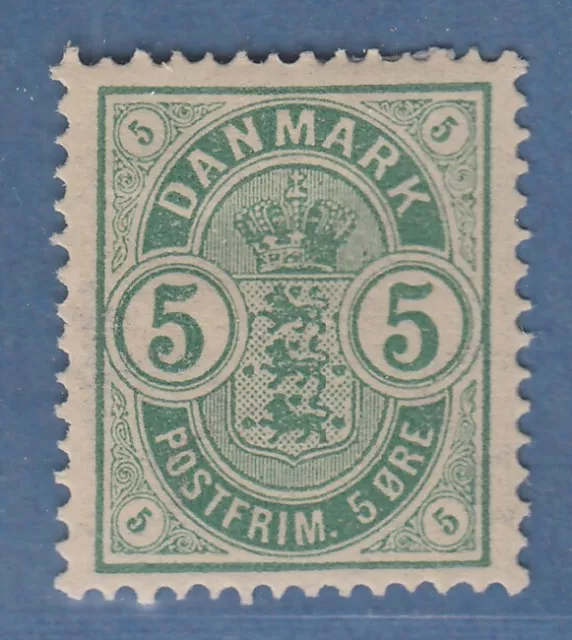 Dänemark 1882 5 Öre kleine 5 Mi.-Nr. 32 ungebraucht *