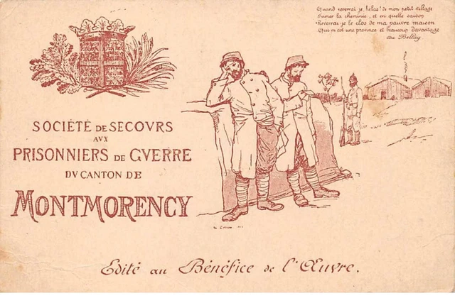 95 - MONTMORENCY -  SAN26142 - Société de Secours aux Prisonniers de Guerre d