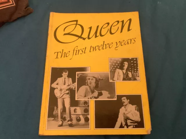 Queen Band The First Twelve Years Book