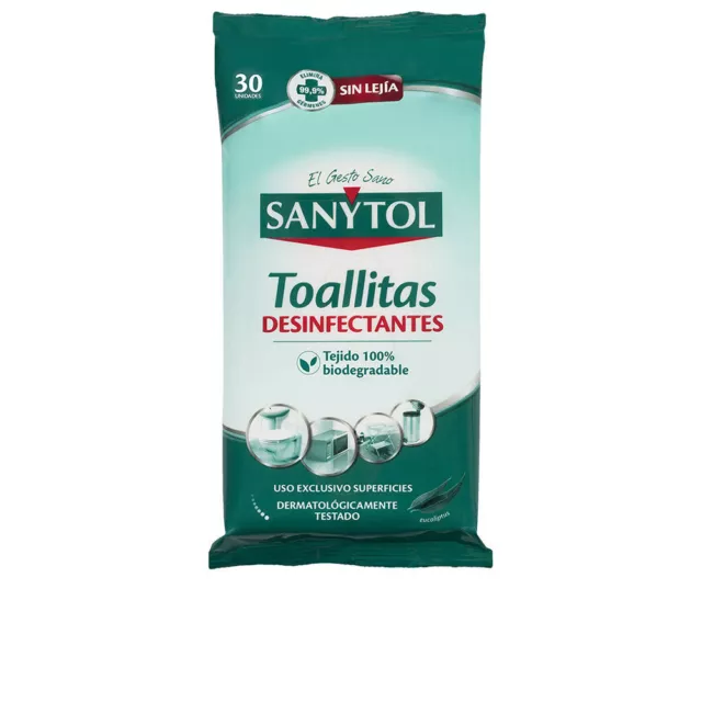 Hogar Sanytol unisex SANYTOL toallitas desinfectantes 30 u