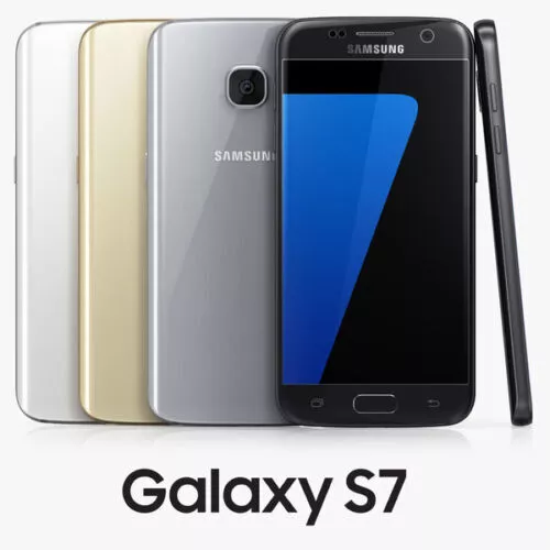 Samsung Galaxy S7 G930F 32GB Unlocked Black White Gold Silver Smartphone B HA