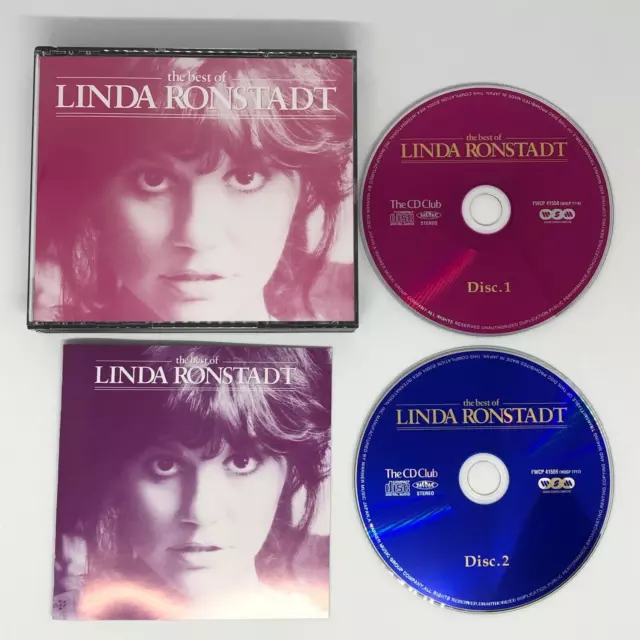 The Best Of Linda Ronstadt Japan 2 x CD The CD Club Limited FWCP41558/9 42 track