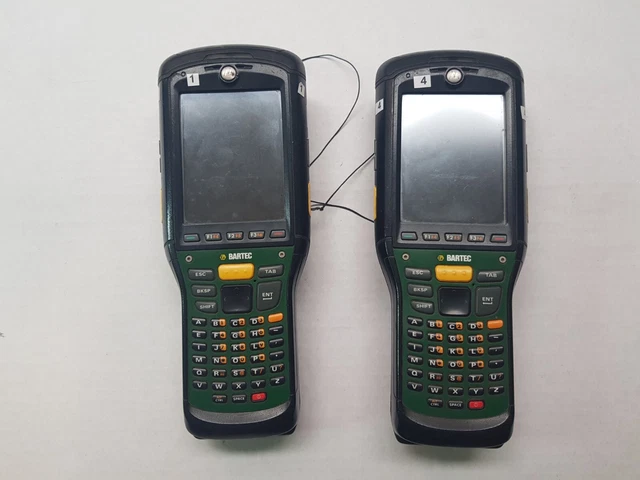 2 x Bartec Zebra Motorola Symbol MC95 MC9590 WM6.5 OS   Lot #1264