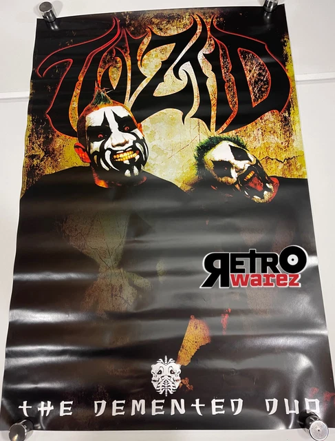 Twiztid - The Demented Duo ￼24x36” Poster insane clown posse dark lotus the roc
