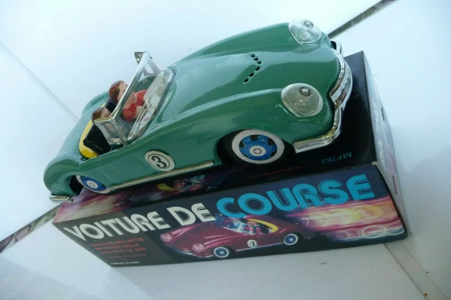Vintage Tin Toy Rocket Racer MF 735 Made in China 1960's Giocattolo a frizione | UK