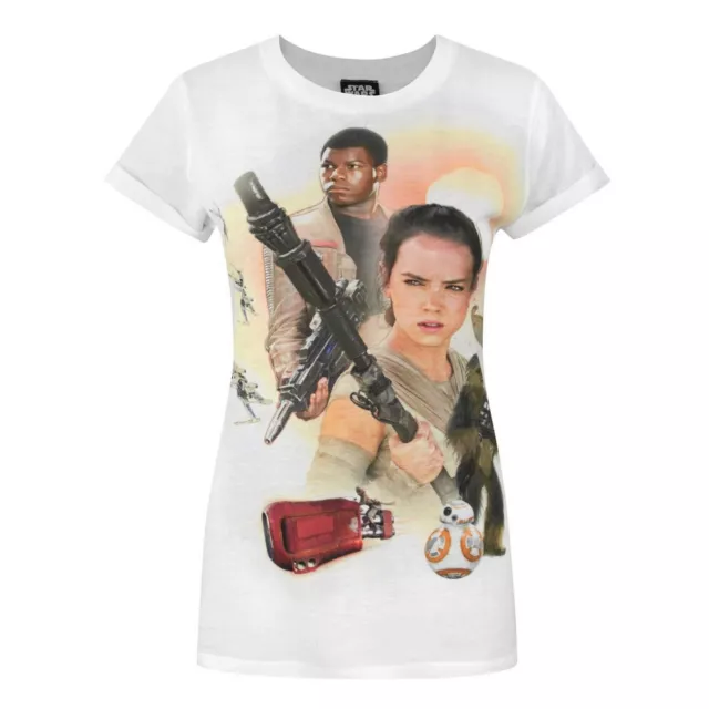 Star Wars  Camiseta estilo sublimación oficial de el Despertar de la (NS4221)