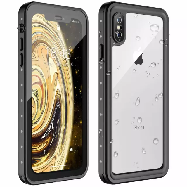 For Apple iPhone XR Xs Max Life Waterproof Case Shockproof Dustproof Cover