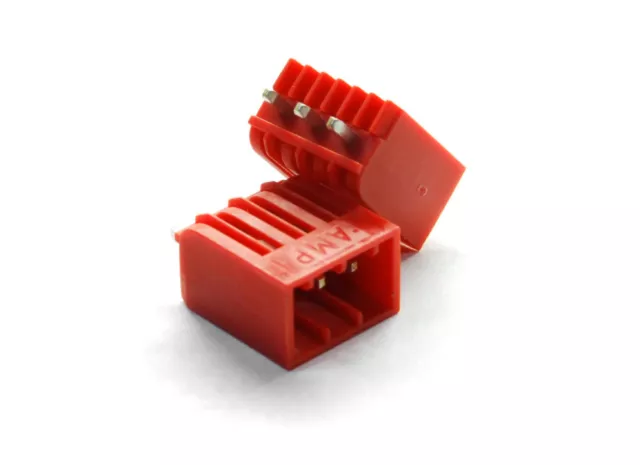 2x SMT Single Row 3-Pin Solder Plug Header PCB Male Connector Box / Stift-Leiste