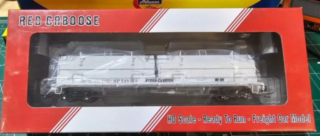 RR-32512-16 Red Caboose Southern Pacific Coil Car