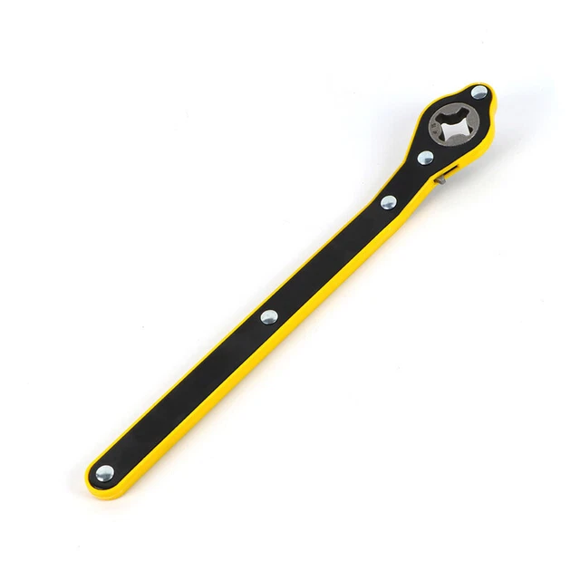 Jack Ratchet Wrench Tire Wheel Lug Wrench Hand Tool 13.3 Inch Car Accessories
