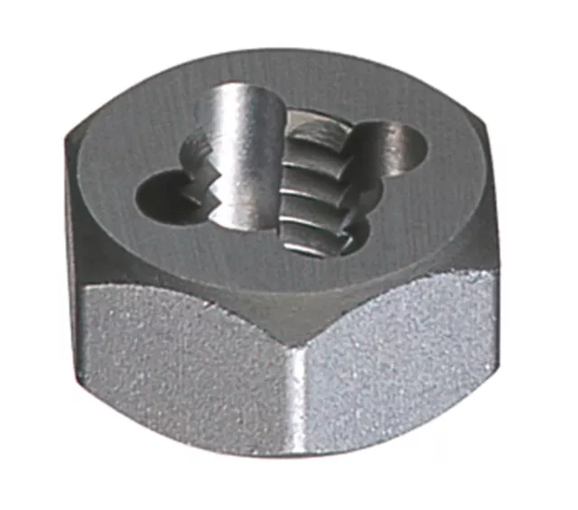 5/8" - 18 TPI Carbon Steel Hexagon Rethreading Die