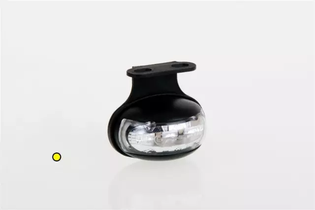 12 - 24V UFO LED GELB - UMRIßLEUCHTE BERGRENZUNGSLICHT