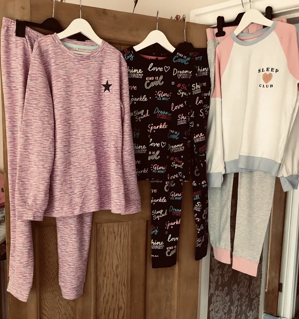 Girl’s pyjama bundle Age 11-12 years George Excellent Condition