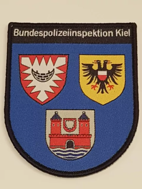 Bundespolizeiinspektion Kiel Bupol Bgs Abzeichen Aufnäher Klett