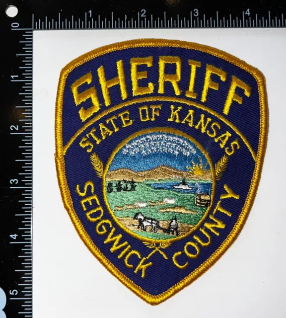 Sheriff Sedgwick County Kansas KS Police Department Patch