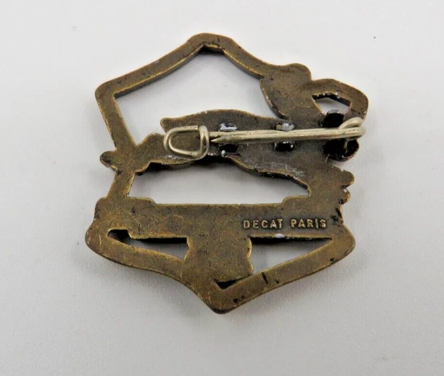 Insigne / Médaille De Ski Ancienne - Mont Genèvre, Club Français, Années 50, Occasion