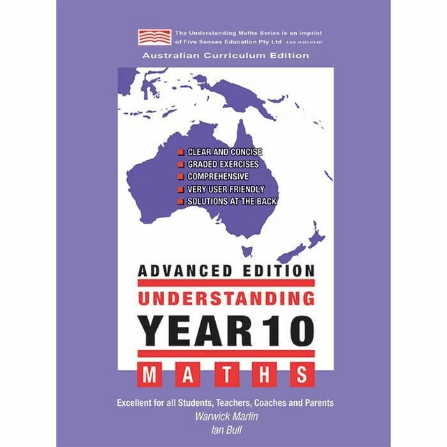 UNDERSTANDING YEAR 10 Maths Advanced Australian Curriculum Edition 26