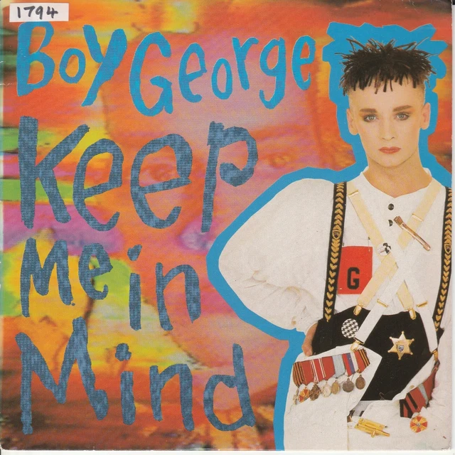 BOY GEORGE - Keep Me in Mind - 7" VINYL - VERY GOOD - CLEARANCE!