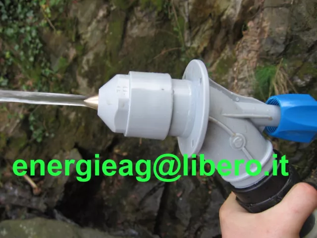 adjustable nozzle ugello regolabile pelton turgo micro hydro components  buse