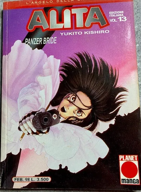 Alita L'Angelo della Battaglia vol.13 Panzer Bride di Yukito Kishiro '98 Marvel