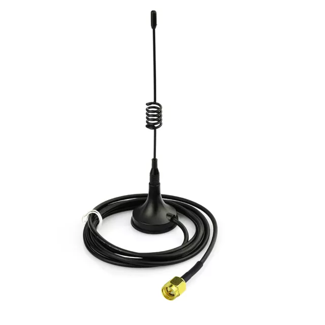 433Mhz 3dbi Antenna SMA Plug male With Magnetic base,1.5m cable for Ham radio