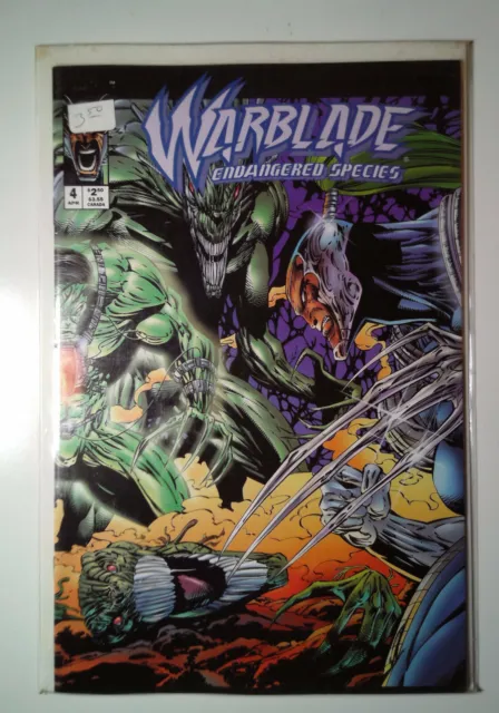 Warblade: Endangered Species #4 (1995) Wildstorm 9.4 NM Comic Book