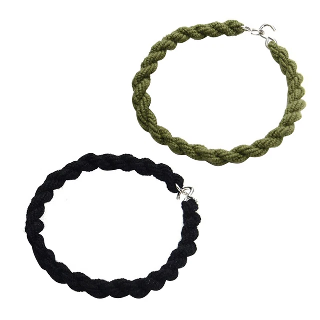2 Pcs Jarretelles De Pantalon À La Cheville Bottes Militaires Tenue Hauts Noirs