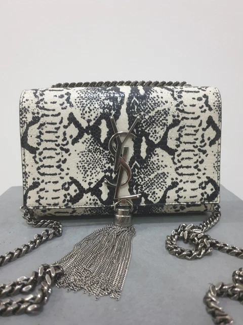 Yves saint hotsell laurent borsa argento