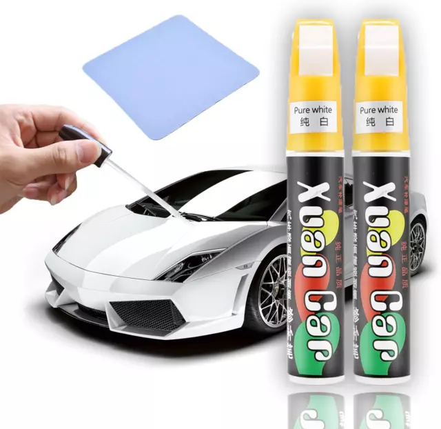 Touch up Paint for Cars, Two-In-One Automotive Car Paint Scratch Repair Pen, Aut
