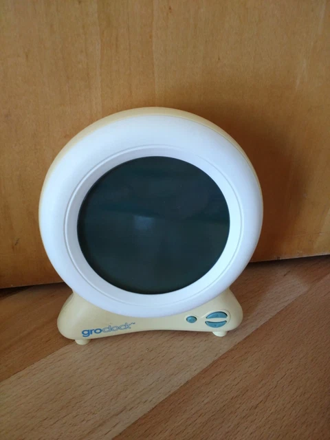 Reloj Gro Entrenador del Sueño Groclock Temporizador de Vigilia Niños Reloj de Crecimiento The Gro Company