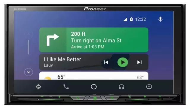 Pioneer AVH-Z9200DAB Doppel-DIN CD/DVD/MP3-Autoradio Touchscreen DAB Bluetooth U 2