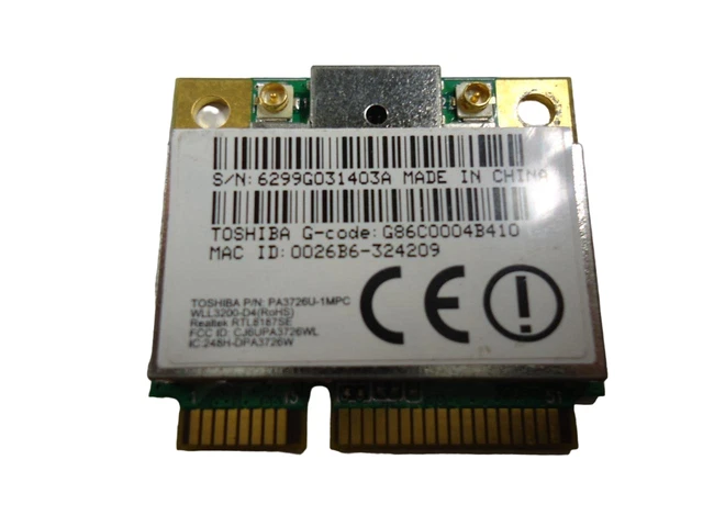 Genuine TOSHIBA Satellite L505D-S6947 Laptop Wireless WiFi Card