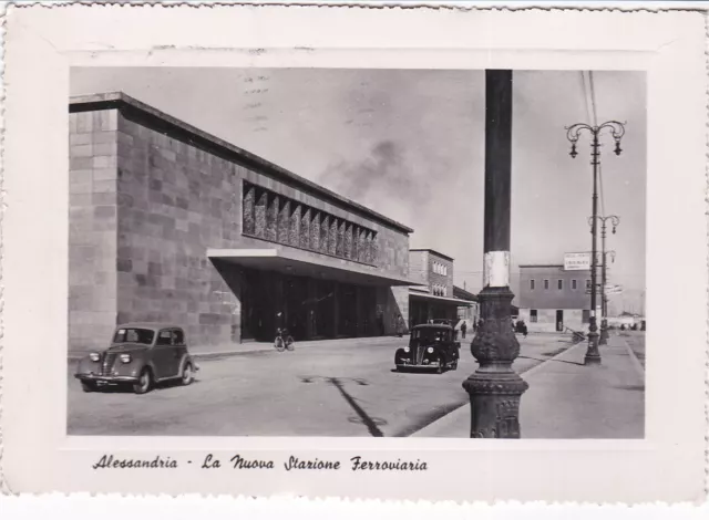 Alessandria - La Nuova Stazione Ferroviaria - fg vg