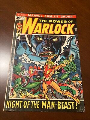 The Power of Warlock (Marvel) #1, 1st Series, Aug. 1972, $0.20, Fine+ Comic Book
