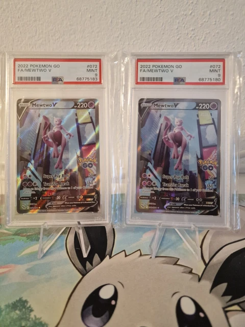 2x Mewtwo V PSA 9