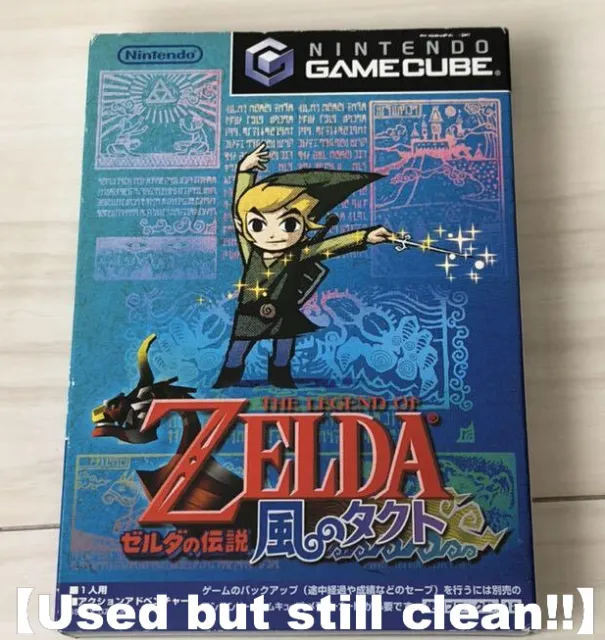 The Legend of Zelda The Wind Waker Nintendo Gamecube Japan Tested